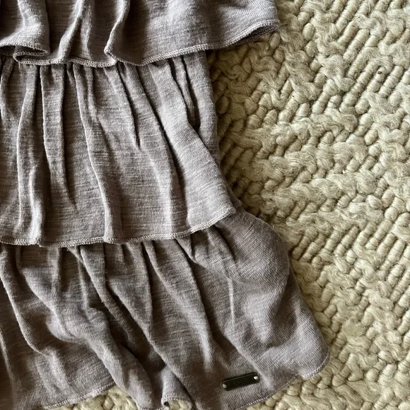 GUESS Sequin Ruffle Racerback Tank - S - Picture 5 of 9